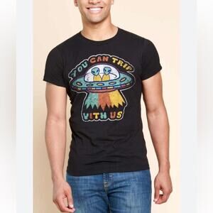 In Your Face Apparel You Can Trip With Us Tee Large